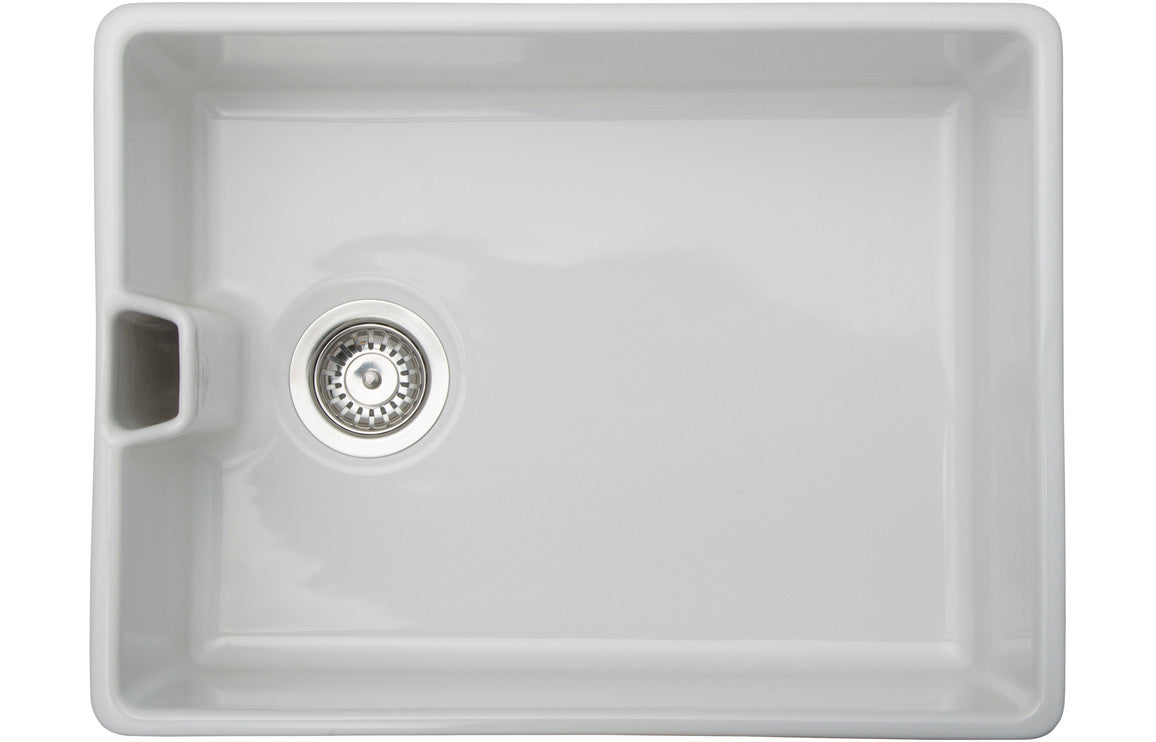 Prima 1B Belfast Fire Clay Sink - White UK