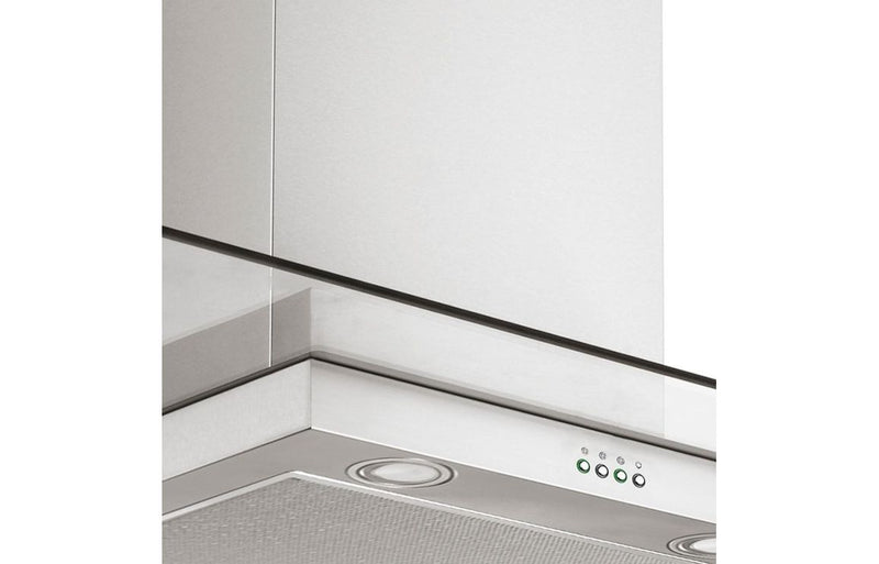 Candy CVMI970LX/UK 90cm Flat Glass Island Hood - Stainless Steel