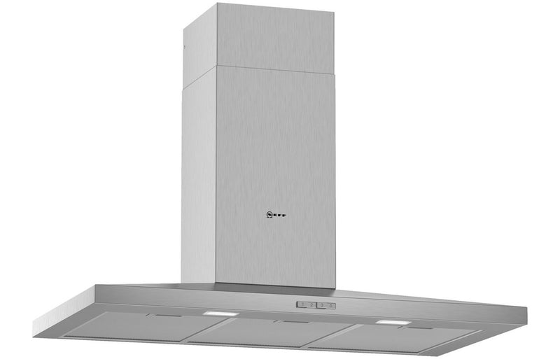 Neff N30 D92QBC0N0B 90cm Slim Pyramid Chimney Hood - Stainless Steel