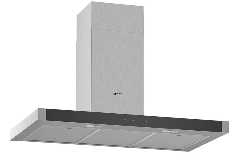 Neff N50 D94BHM1N0B 90cm Box Design Chimney Hood - Stainless Steel