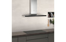 Neff N50 D94QFM1N0B 90cm Slim Pyramid Chimney Hood - Stainless Steel
