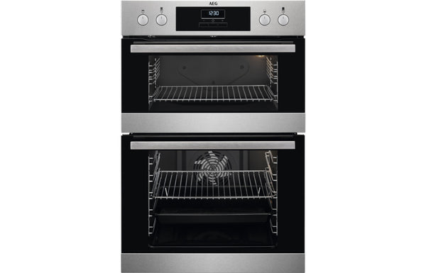 AEG DCB331010M Double Electric Oven - Stainless Steel
