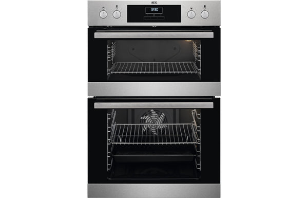 AEG DCB331010M Double Electric Oven - Stainless Steel