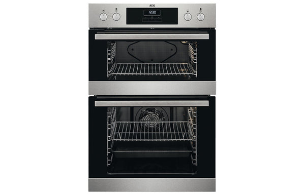 AEG DEB331010M Double Electric Oven - Stainless Steel