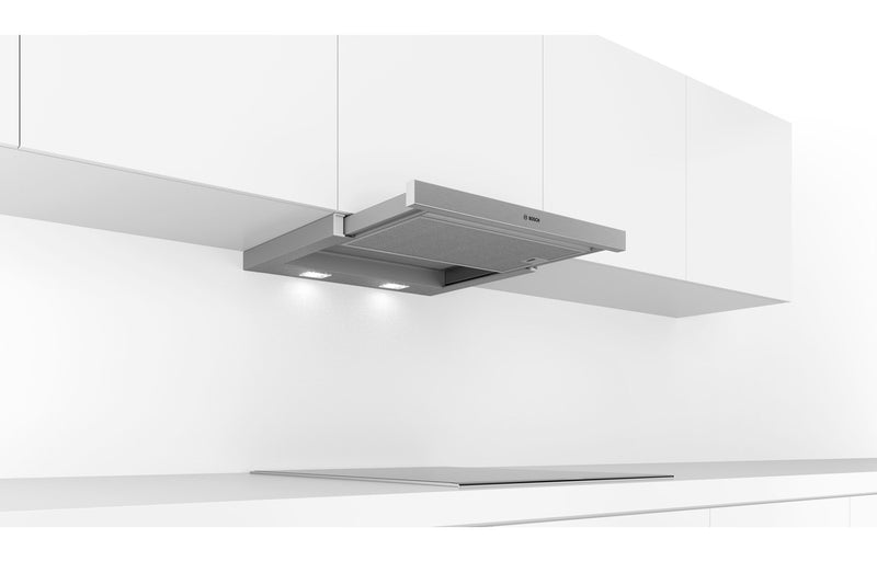 Bosch Series 2 DFM063W56B 60cm Telescopic Hood - Metallic Silver