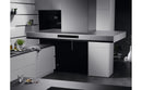 AEG DIK6180HG 100cm Island Hood - Black Glass & Stainless Steel