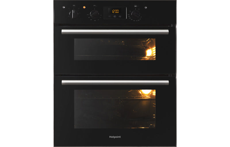 Hotpoint DU2 540 BL Built under Double Electric Oven Black