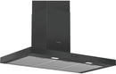 Bosch Series 2 DWB96BC60BA?90cm T-Shape Box Chimney Hood - Black
