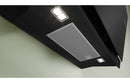 Bosch Series 8 DWK91LT60B 90cm Angled Chimney Hood - Black Glass