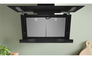Bosch Series 8 DWK91LT60B 90cm Angled Chimney Hood - Black Glass