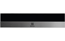 Electrolux EBD4X 14cm Warming Drawer - Black Glass & Stainless Steel