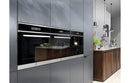 Electrolux EBD4X 14cm Warming Drawer - Black Glass & Stainless Steel