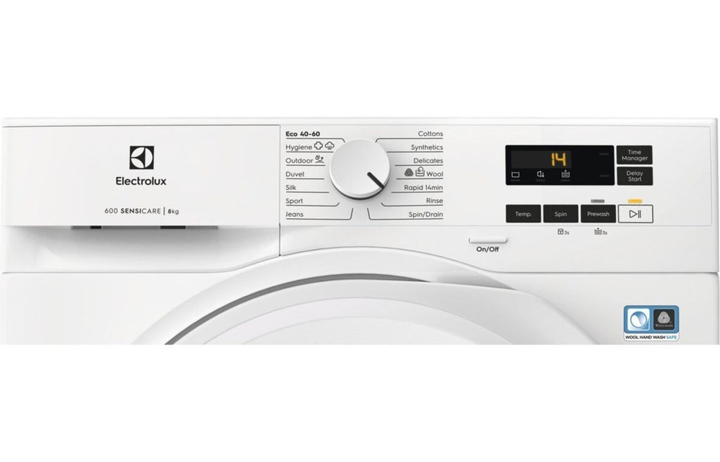Electrolux EFI61841B F S 8kg 1400rpm Washing Machine White