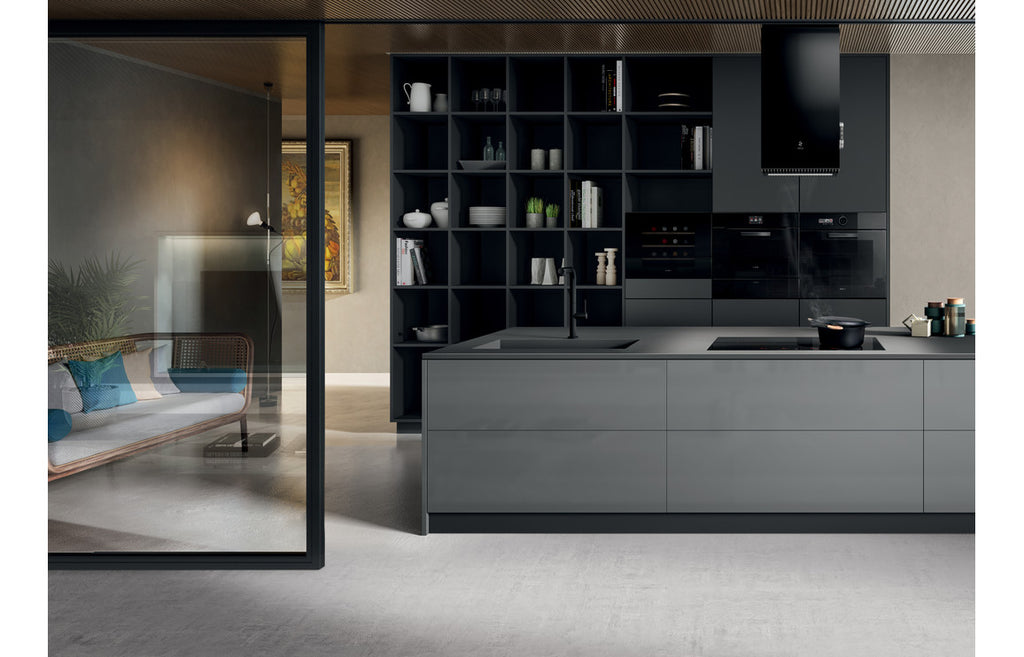 Elica Virtus 60 PP 14cm Warming Drawer Black Gloss