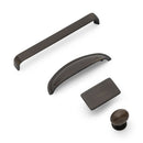 Camden D Handle, Antique Black