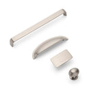 Camden D Handle Brushed Nickel