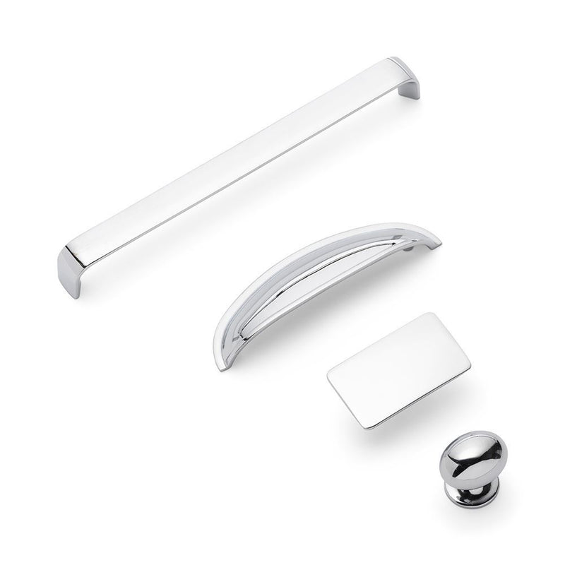 Camden D Handle Chrome