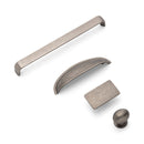 Camden D Handle Pewter