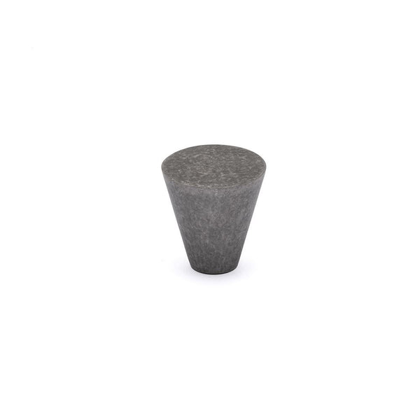 Deco Conical Knob Pewter