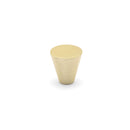 Deco Conical Knob 26mm Diameter Satin Brass