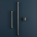 Ines Square Knob Antique Brass