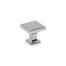Ines Square Knob Chrome
