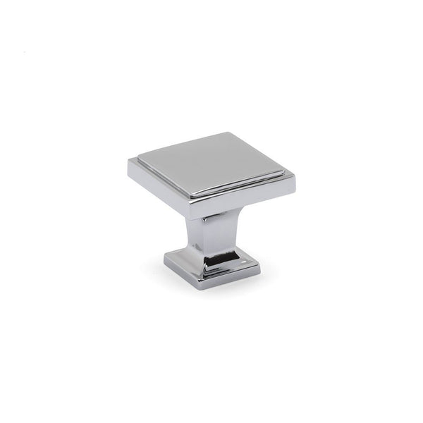 Ines Square Knob Chrome