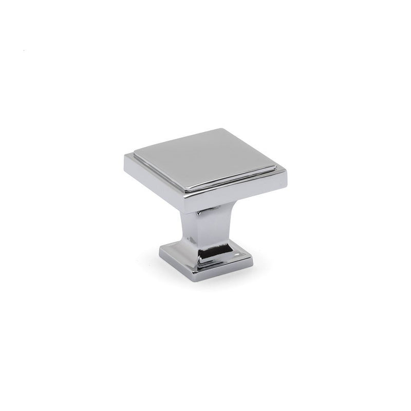 Ines Square Knob Chrome