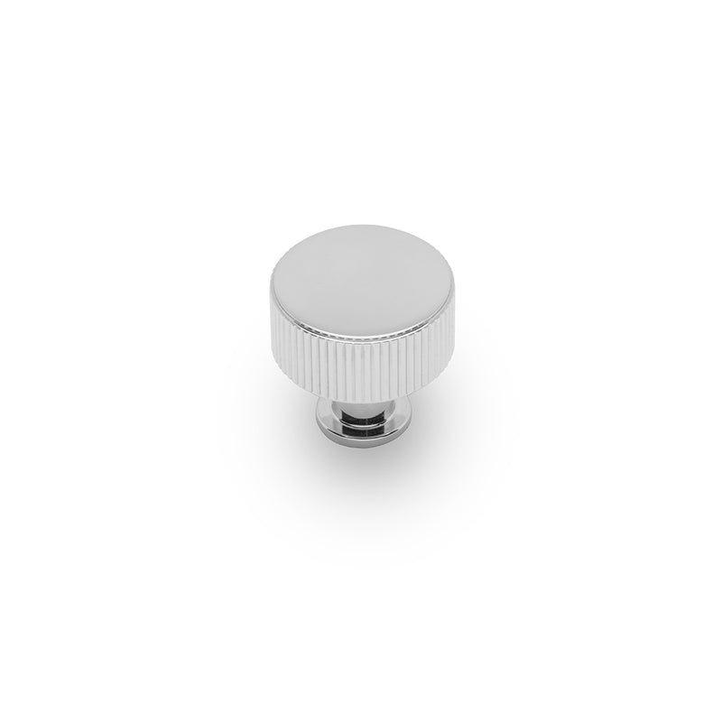 Linea Round Post Knob Chrome