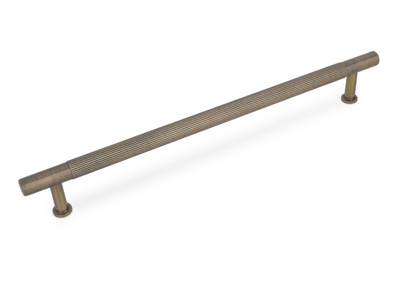 Linea T Bar Handle Antique Brass
