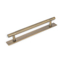 Fender Knurled/Linea Back Plate Antique Brass