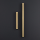 Linden D Handle Satin Brass