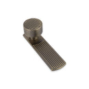 Linden Back Plate, 95mm Long, Antique Brass