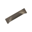 Linden Reeded Cup Handle, 96mm Centres, Antique Brass