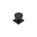 Claridge Round Knob, 37mm Diameter, Matt Black