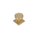 Claridge Round Knob, 37mm Diameter, Satin Brass