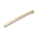 Block Bar D Handle Satin Brass