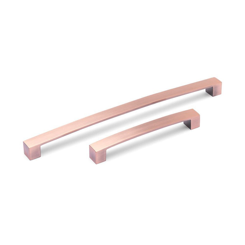 Block Bar D Handle Antique Copper