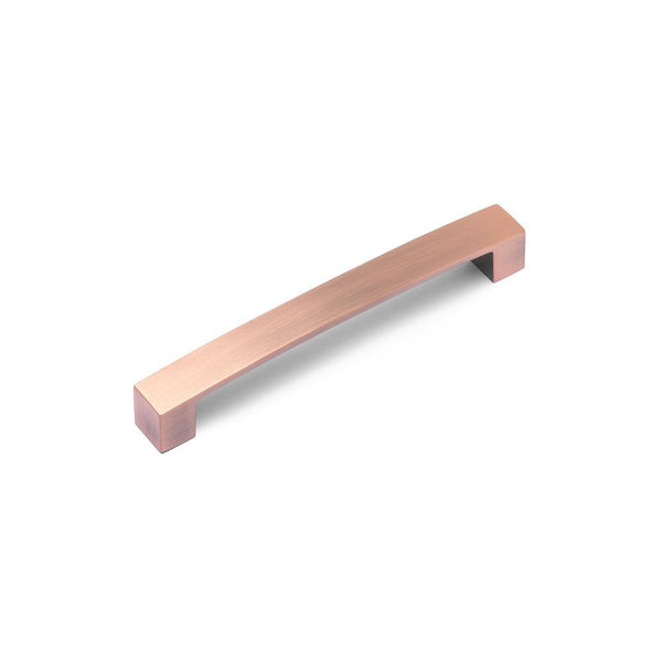 Block Bar D Handle Antique Copper