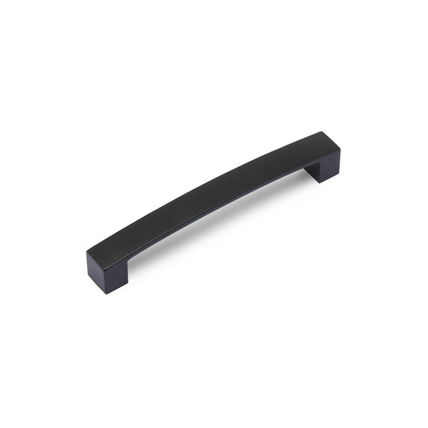 Block Bar D Handle Matt Black