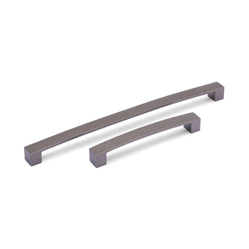 Block Bar D Handle Pewter