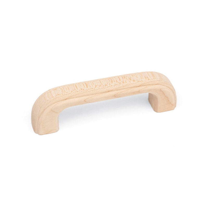 Wooden D Handle Raw Oak