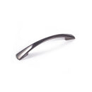 Conical Tapered Bow Handle, 96mm Centres, Black Chrome