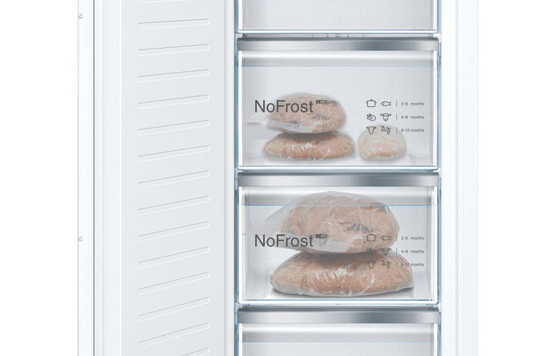 Bosch Series 4 GIN81VEE0G B/I Frost Free Tall Freezer