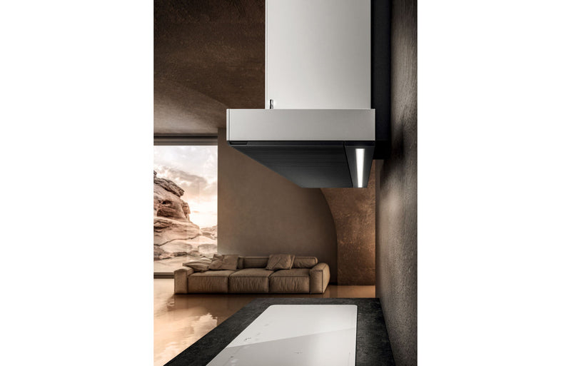 Elica Haiku 90cm Chimney Hood - Stainless Steel
