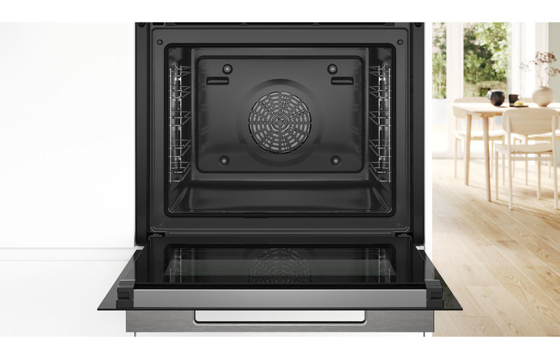 Bosch Series 8 HBG7764B1B Single Pyrolytic Oven - Black