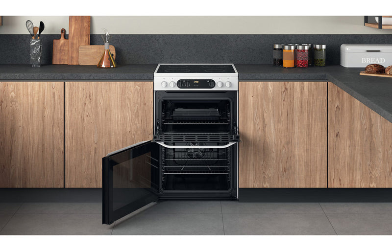 Hotpoint HDM67V9CMW/U Electric Cooker - White