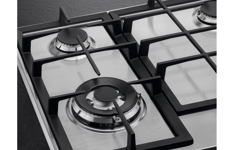 AEG HGB64420YM 60cm Gas Hob - Stainless Steel