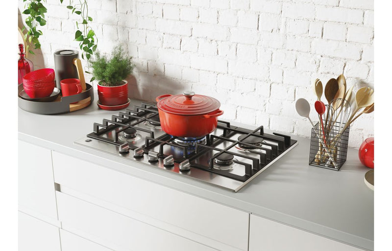 Hoover H300 HHG75WK3X 75cm Gas Hob - Stainless Steel