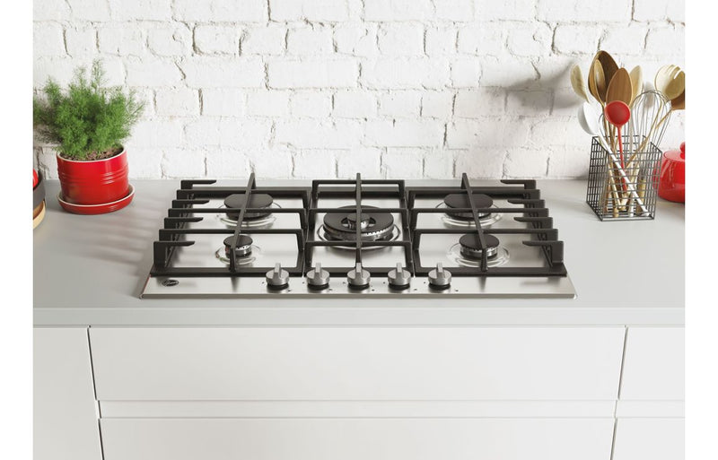 Hoover H300 HHG75WK3X 75cm Gas Hob - Stainless Steel
